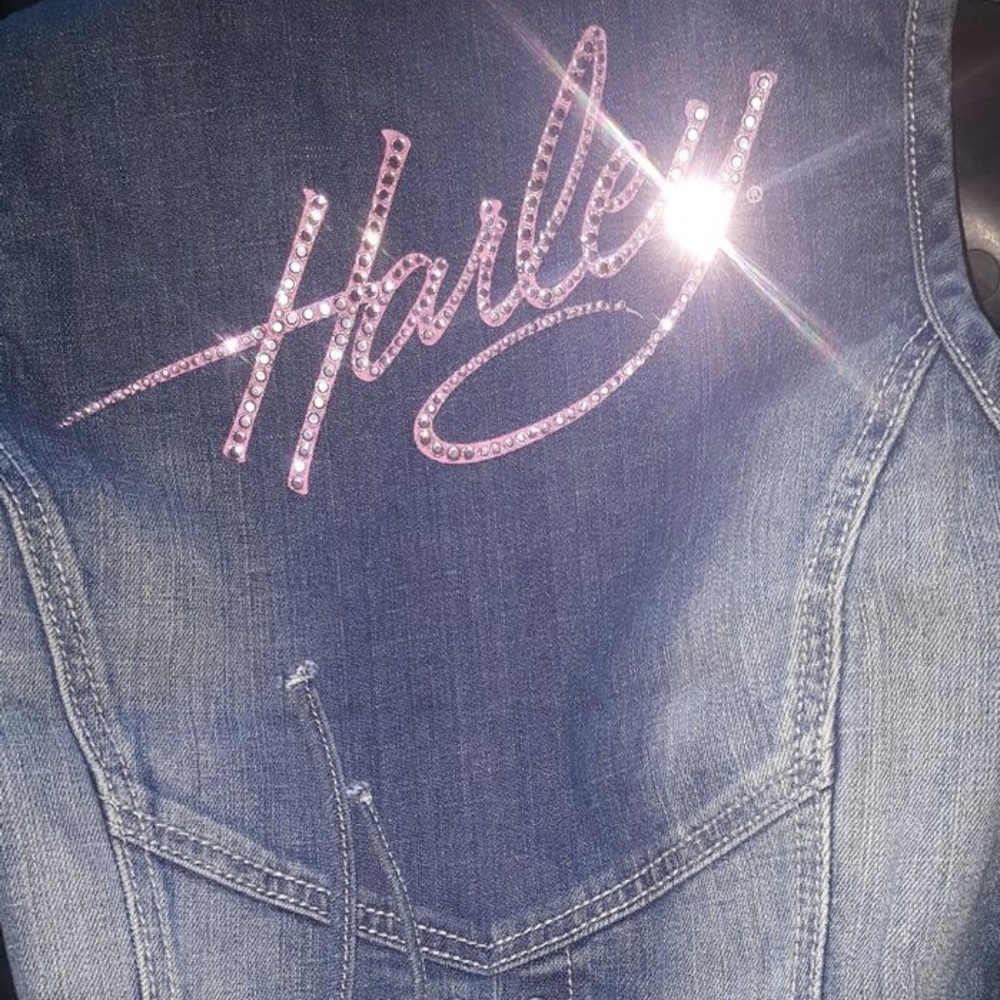 Harley Davidson Denim Vest